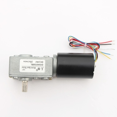 Best quality promotional brushless totally enclosed all metal DC pull worm gear motor with good after-sale service
