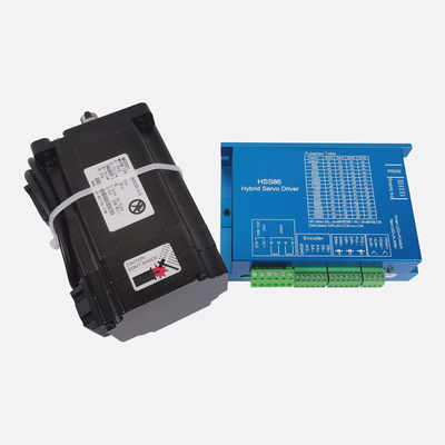 High quality China nema34 8.5N.M closed loop stepper motor kit with HSS86 stepper driver used for cnc machine MPS86HSE8.5N-BC38