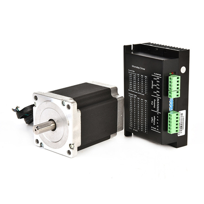 86BYG250-128 3 Axis 86 6.0A 128MM Motor 4 Wire Stepper Motor Drive Kit 10N.m NEMA 34 CNC Bipolar Stepper Motor Kit 86BYG250-128