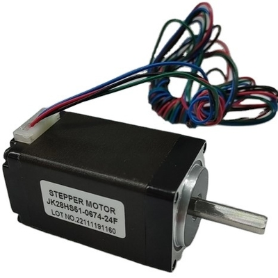NEMA 11 17oz-in Stepper Motor 28x28x51mm 1.8deg 0.67A 1200g.cm for DIY CNC 3D Printer JK28HS51-0674-24F